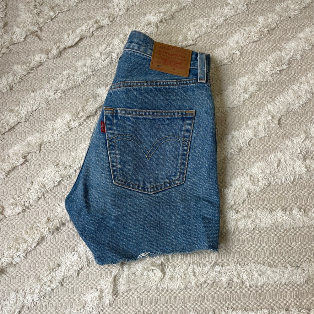 Levi's Classic Blue shorts